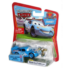 "Тачки" МакКвин Диноко и кубок поршня  / Dinoco Lightning McQueen with piston cup