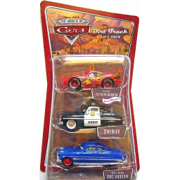 "Тачки" МакКвин в кактусе, Док хадсон на грунтовой дороге и Шериф / Cactus Lightning McQueen, Sheriff and Dirt Track Doc Hudson