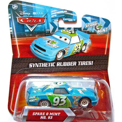 "Тачки" "Synthetic Rubber Tires!" Spare O Mint № 93